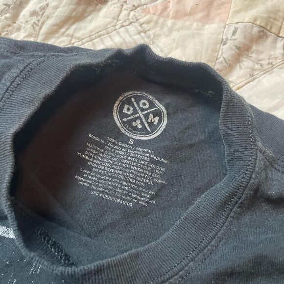 DOM the explorer tarot card black graphic tee shirt size small - Picture 5 of 6